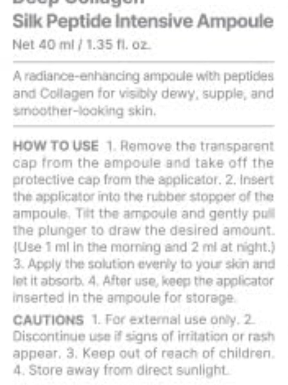 Hydrating Korean Skincare Facial Serum for Smooth-Looking Skin - Picture 3 of 5